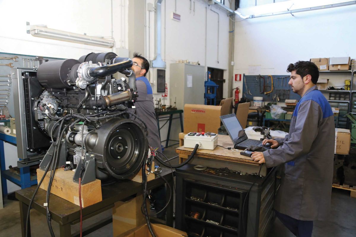 Diesel engine diagnostic testing